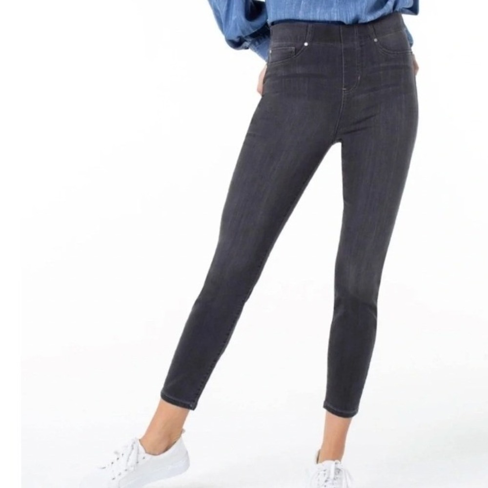 Liverpool Los Angeles Ankle Skinny‎ Pull On Jeans Dark Wash Womens size 27 Waist